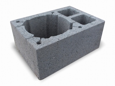 Korstnaplokk kahe ventilatsioonikanaliga