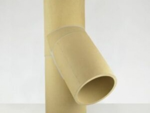 Keraamilise korstna ühenduskolmik 45°