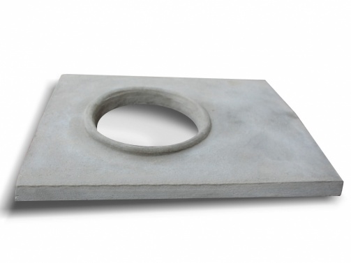 Betoonist korstna kateplaat